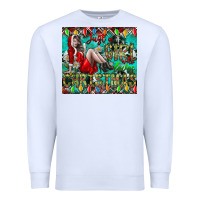 White Just A Girl Who Loves Christmas Premium Sweatshirt - CowhideDigitalArt