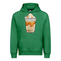 Emerald iced caramel frappuccino coffee Urban Hoodie - BarkalooDesign