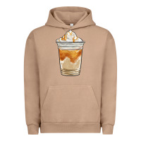 Pigment Burro iced caramel frappuccino coffee Urban Hoodie - BarkalooDesign