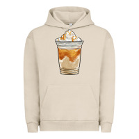 Pigment French Oak iced caramel frappuccino coffee Urban Hoodie - BarkalooDesign