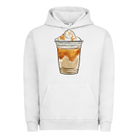 Pigment Lunar Rock iced caramel frappuccino coffee Urban Hoodie - BarkalooDesign