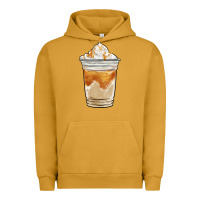 Pigment Peanut Butter iced caramel frappuccino coffee Urban Hoodie - BarkalooDesign