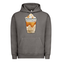 Pigment Tornado iced caramel frappuccino coffee Urban Hoodie - BarkalooDesign
