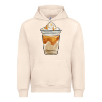 Sandshell iced caramel frappuccino coffee Urban Hoodie - BarkalooDesign