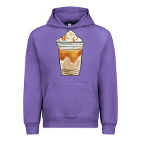 Tulip iced caramel frappuccino coffee Urban Hoodie - BarkalooDesign