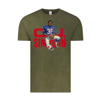 Vintage Olive O.J. Simpson Vintage Tee - trangStudio