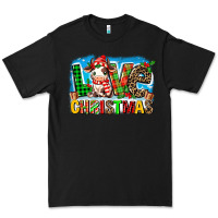 Black love christmas cow Premium Tee - MaliasSmallBusiness