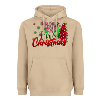 Mushroom my first Christmas Heavyweight Hoodie - CowhideDigitalArt