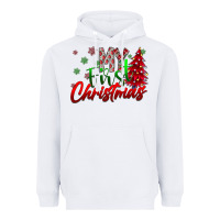 White my first Christmas Heavyweight Hoodie - CowhideDigitalArt