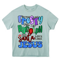 Arona dance like frosty shine like rudolph Heavy Core Tee - MaliasSmallBusiness
