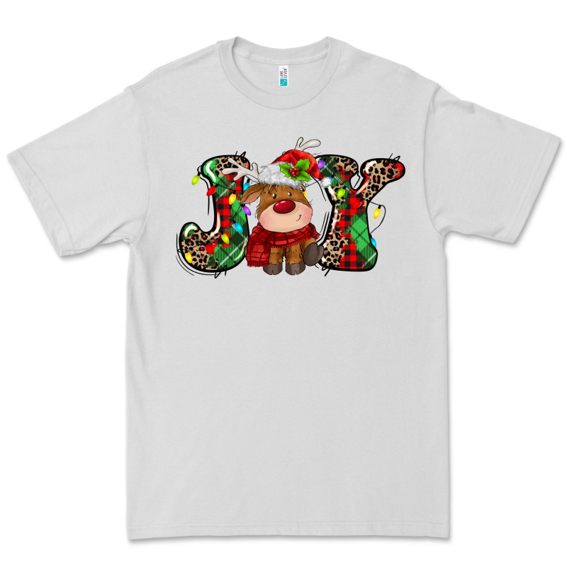 Joy Christmas Deer Premium Tee by MaliasSmallBusiness | Teevron