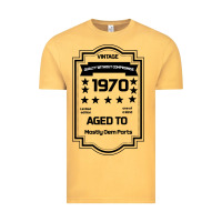 Vintage Mustard vintage quality without compromise 1970 Vintage Tee - Bettercallsaul