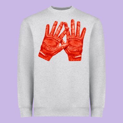Receiver Gloves Fa Element 1 Heavyweight Sweatshirt Designed By Fadigitalartstudio