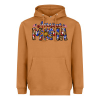 Meerkat American mama Heavyweight Hoodie - CowhideDigitalArt