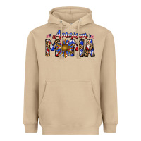 Mushroom American mama Heavyweight Hoodie - CowhideDigitalArt