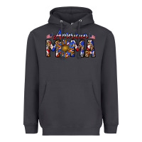 Smoke American mama Heavyweight Hoodie - CowhideDigitalArt