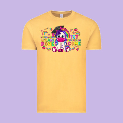 Kindergarten We Are Done 1st Here We Come With Uni Vintage Tee Designed By Ranaportraitstore