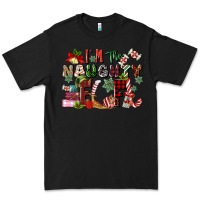 Black im the naughty elf Premium Tee - MaliasSmallBusiness