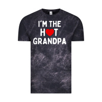 Cloud Black mens i love hot grandpa  i'm the hot grandpa Vintage Tee - trangStudio