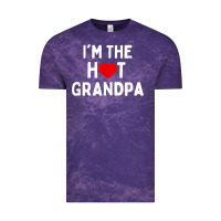 Mens I Love Hot Grandpa  I'm The Hot Grandpa Vintage Tee | Teevron