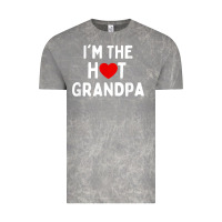 Cloud Rock mens i love hot grandpa  i'm the hot grandpa Vintage Tee - trangStudio