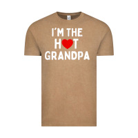 Vintage Coffee mens i love hot grandpa  i'm the hot grandpa Vintage Tee - trangStudio
