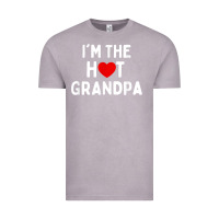Vintage Zinc mens i love hot grandpa  i'm the hot grandpa Vintage Tee - trangStudio