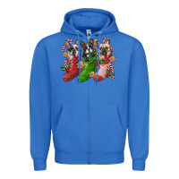 True Royal french bulldog with christmas socks Zipper Hoodie - FaDigitalArtStudio