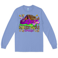 Colony Blue Mardi Gras Cruise Long Sleeve Tee - HowdyJamesFarm