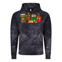 Cloud Black Tacos Coffee Cups Vintage Hoodie - texasbilliewilder