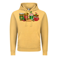 Vintage Mustard Tacos Coffee Cups Vintage Hoodie - texasbilliewilder