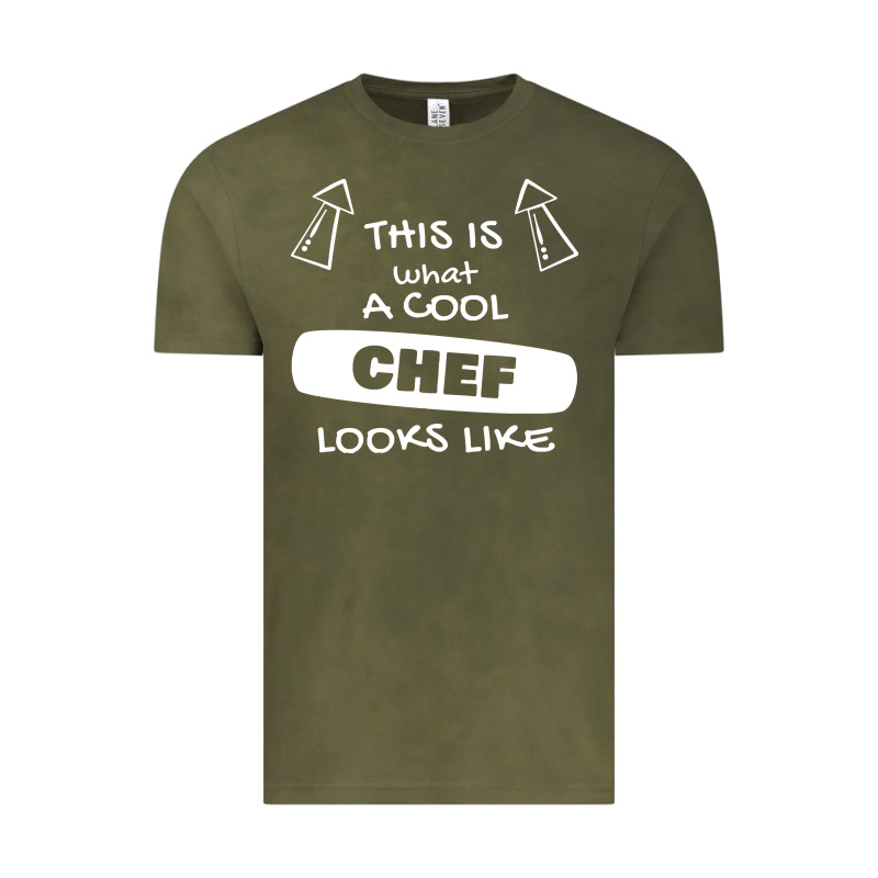 Chef T  Shirtthis Is What A Cool Chef Looks Like T  Shirt Vintage Tee by trangStudio | Teevron