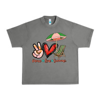 Tornado Peace love summer Urban Heavy Tee - NancyCooperArtShop