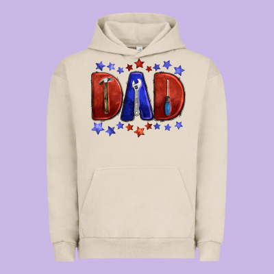 Tools For Dad Urban Hoodie Designed By Barkaloodesign