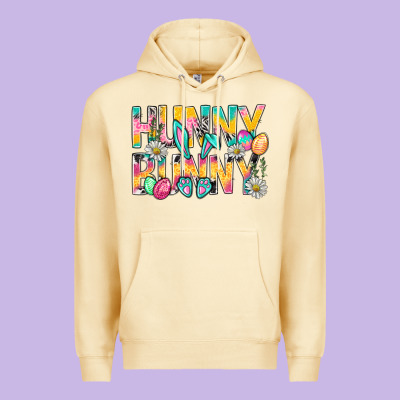 Hunny Bunny Easter Premium Hoodie Designed By Bundleandbundleshop