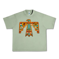 Oil Green thunderbird Urban Heavy Tee - JahusDesignShop