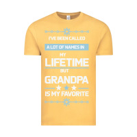 Vintage Mustard I VE BEEN CALLED GRANDPA -may favorite grandpa Vintage Tee - Bettercallsaul
