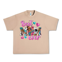 Burro Best Mom Ever Afro Woman Urban Heavy Tee - texasbilliewilder