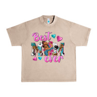French Oak Best Mom Ever Afro Woman Urban Heavy Tee - texasbilliewilder