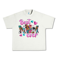 Pistachio Best Mom Ever Afro Woman Urban Heavy Tee - texasbilliewilder
