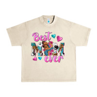 Sandshell Best Mom Ever Afro Woman Urban Heavy Tee - texasbilliewilder