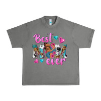 Tornado Best Mom Ever Afro Woman Urban Heavy Tee - texasbilliewilder