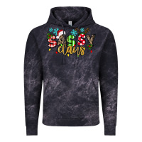 Cloud Black Sassy Claus Vintage Hoodie - texasbilliewilder