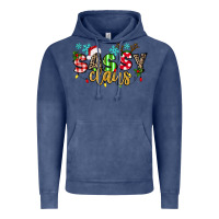 Vintage Denim Sassy Claus Vintage Hoodie - texasbilliewilder