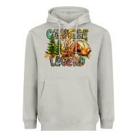 Moon Dust Campfire Legend Heavyweight Hoodie - CowhideDigitalArt