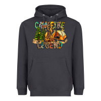 Smoke Campfire Legend Heavyweight Hoodie - CowhideDigitalArt