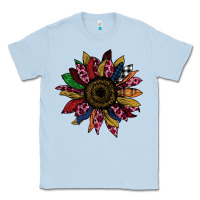 Dusty Blue Cheetah Christmas Sunflower Classic Tee - Bettercallsaul