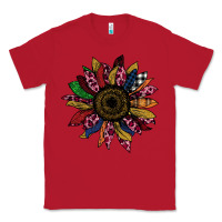 Red Cheetah Christmas Sunflower Classic Tee - Bettercallsaul