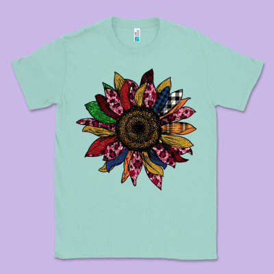 Cheetah Christmas Sunflower Classic Tee Designed By Bettercallsaul