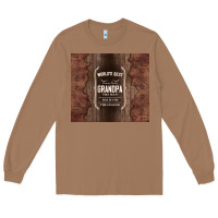 Toasted Coconut world's best grandpa Long Sleeve Tee - TumblerDesignByShophia